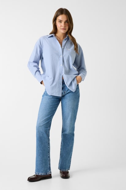 GUESS® G08 Mid-rise straight jeans