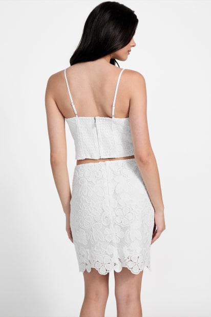 GUESS® Delilah Crochet Lace Top