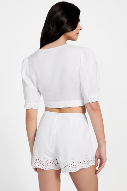 GUESS® Eco Dessa Tie-Front Top