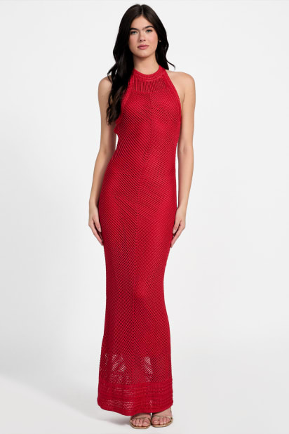GUESS Vaeda Lace Maxi Dress