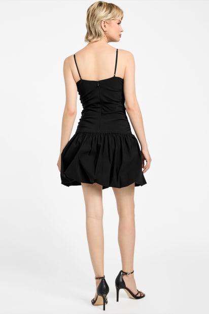 レディースウェア ESQUISE golf FLOATING MINI DRESS - BLACK GUESS® Felicity Nylon Dress