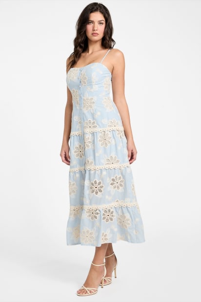 GUESS Women's Sleeveless Tabitha Dress