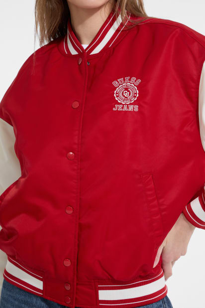 GUESS® Embroidered Varsity Jacket