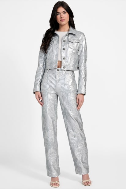 GUESS® Clelia Embroidered Trucker Jacket