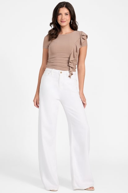 GUESS® Eco Verdiana Ruffle Top