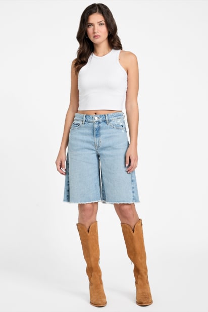 GUESS® Eco Minka Racerback Ribbed Tank