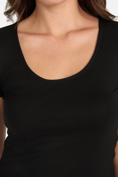 GUESS® Eco Lena Ribbed Top