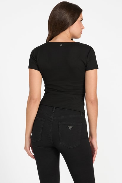 GUESS® Eco Lena Ribbed Top