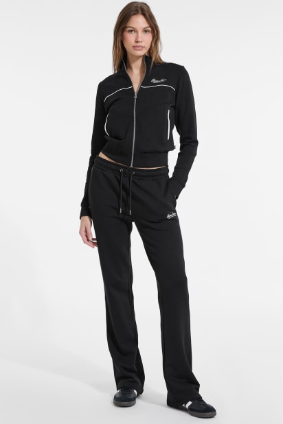 GUESS® Embroidered Active Zip Sweatshirt