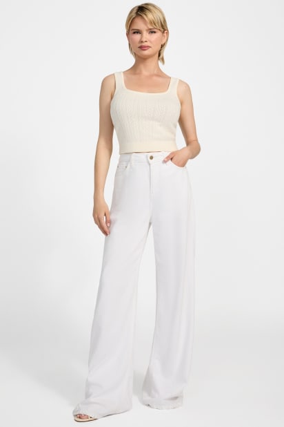 ゆゆ GUESS® Eco Lyla Sweater Tank Top