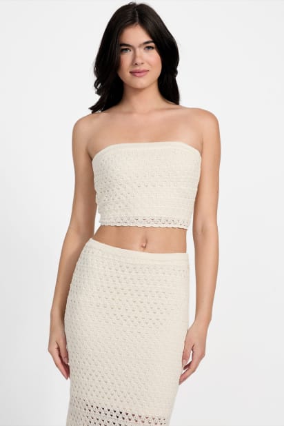 GUESS® Eco Luca Strapless Tube Top