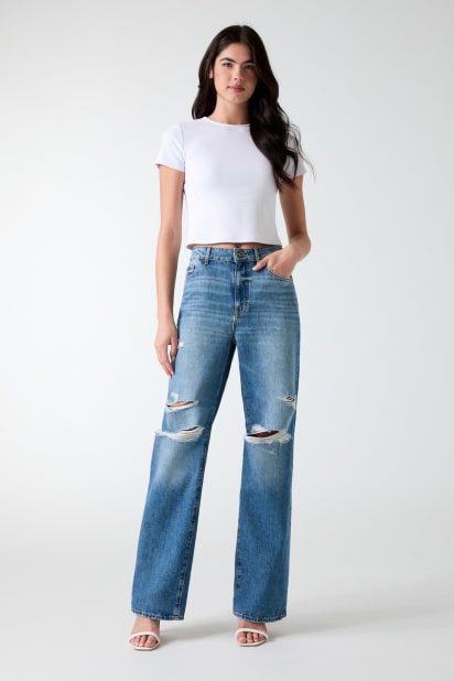 ジジです GUESS® Straight jeans