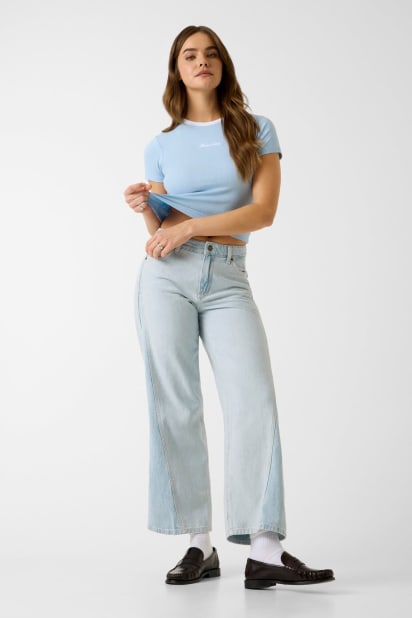 GUESS® G11 Wide-leg jeans