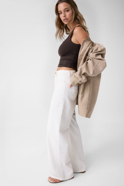 GUESS® Wide-leg jeans