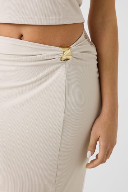 GUESS® Draped pencil skirt