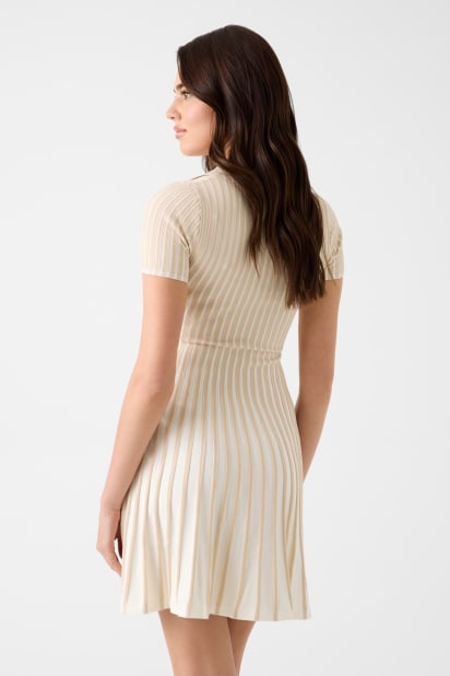 GUESS® Pleated mini dress