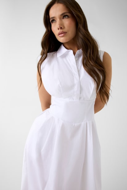 GUESS Long shirt dress