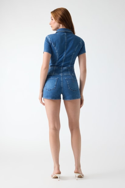 GUESS® Denim romper