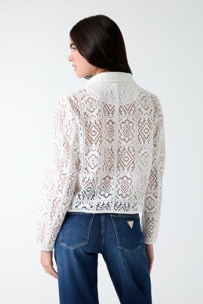 GUESS® Openwork jacket