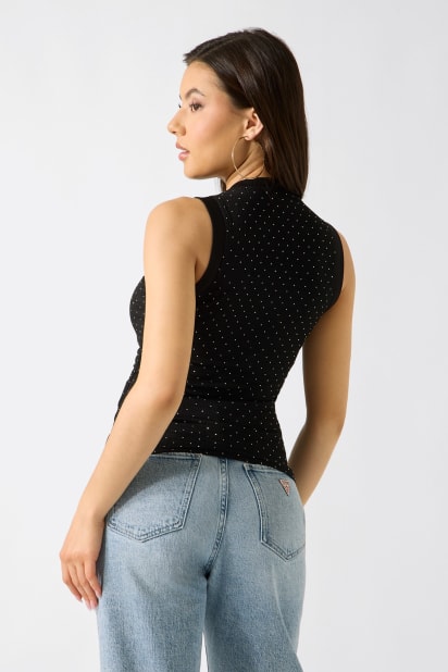 GUESS® Rhinestones tank top