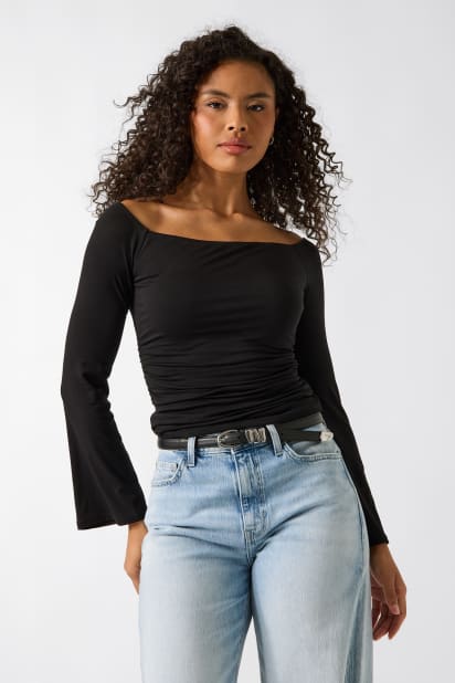 GUESS® Off-shoulder top