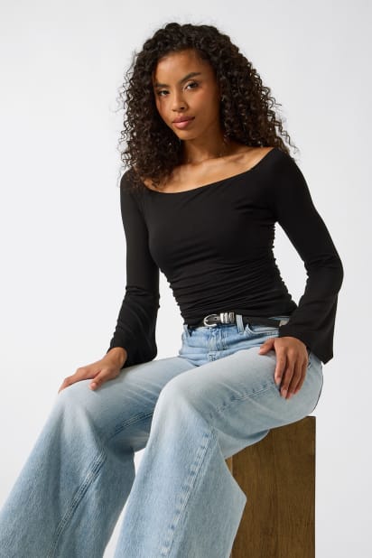 GUESS® Off-shoulder top