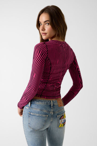 GUESS® Printed t-shirt Hysteric Glamour
