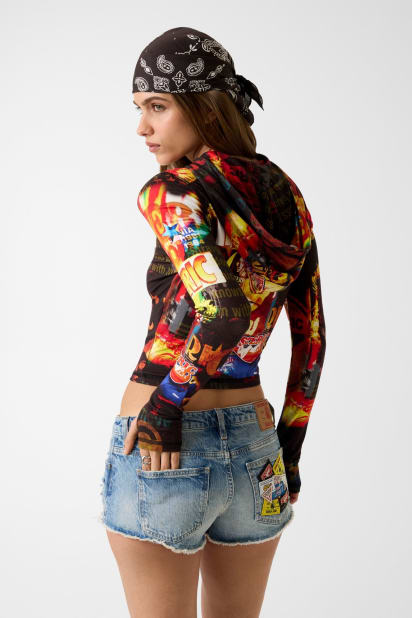 GUESS® Printed sweatshirt Hysteric Glamour