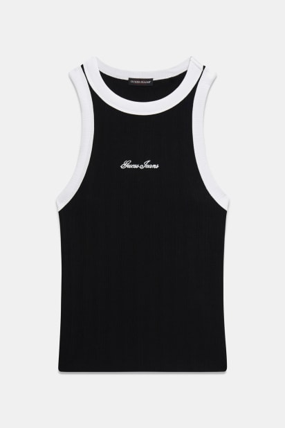 GUESS® Embroidered logo tank top