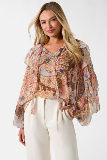 GUESS® Paisley print blouse