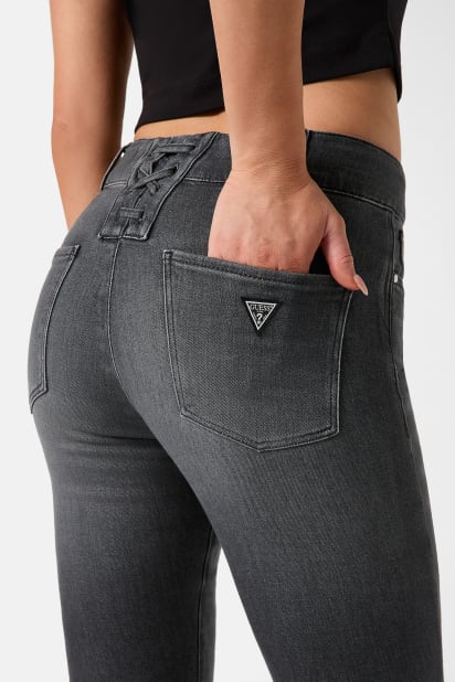 【グレー(STPG)】GUESS JEANS  ウィンドブレーカーパンツ(M)Windbraker Pant 楽天市場】ウィンドブレーカー（ブランドゲス）（メンズファッション