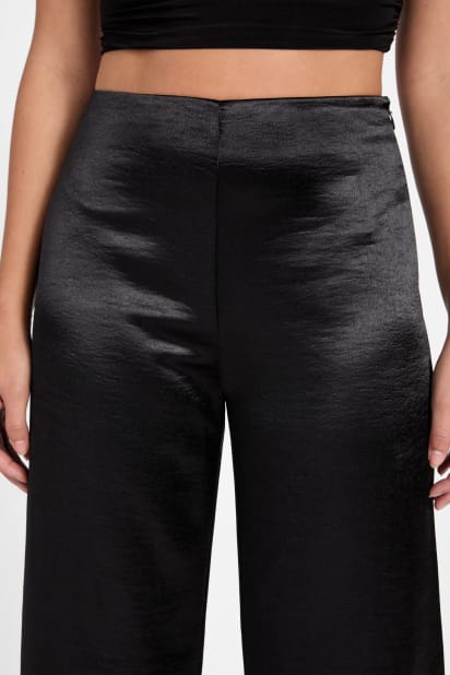 GUESS® Satin wide leg pants