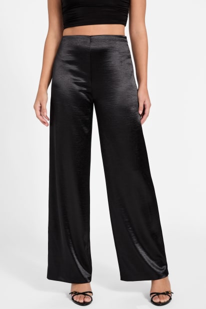 GUESS® Satin wide leg pants