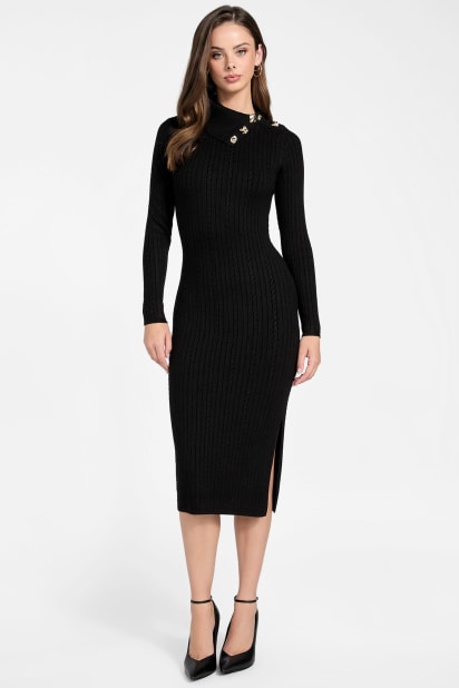 GUESS® Eco Priscilla Cable-Knit Dress