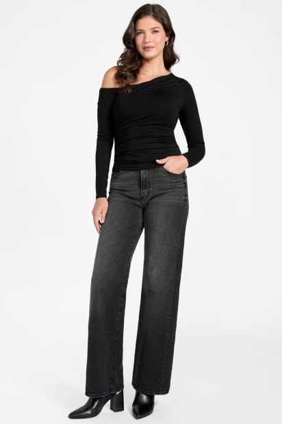 GUESS® Eco Kassadee Shirred Top