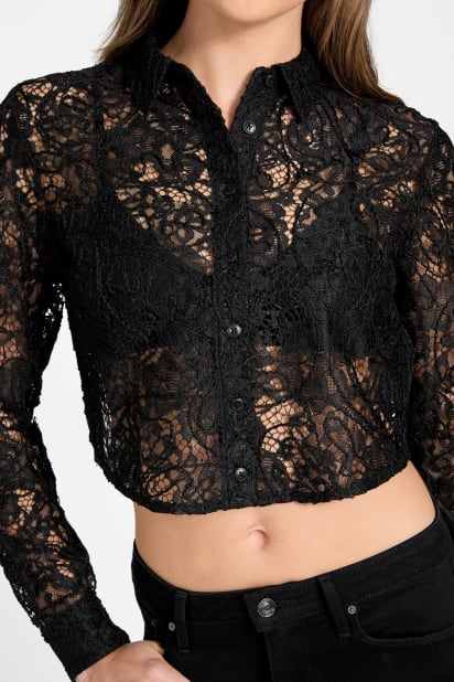 GUESS® Eco Imani Lace Top