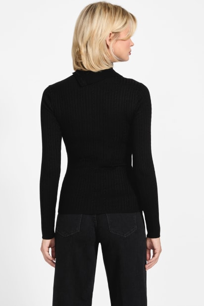R♡　レディース　BLK XS GUESS® Eco Prsicilla Sweater