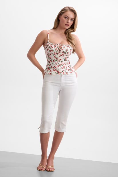 GUESS® Printed corset top