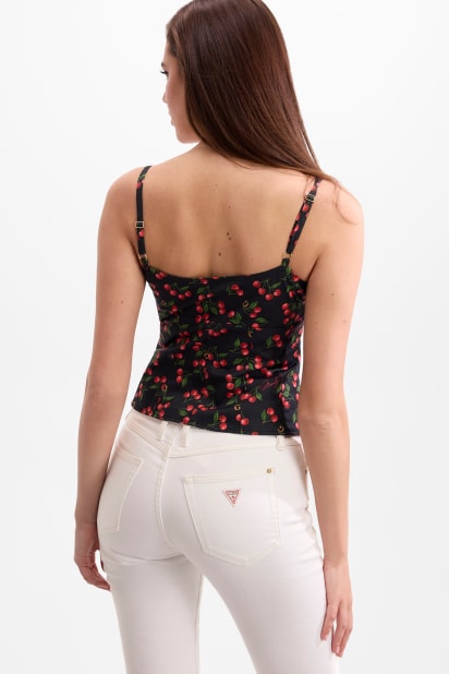 GUESS® Printed corset top