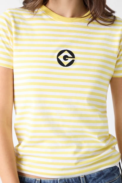 GUESS® GJ X Minions Striped T-shirt