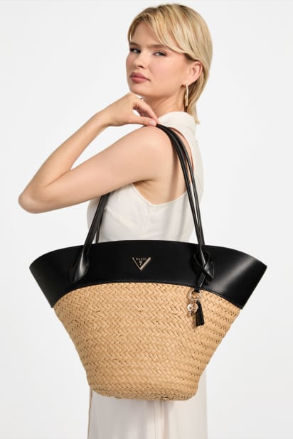 GUESS® Venere Large Woven Tote