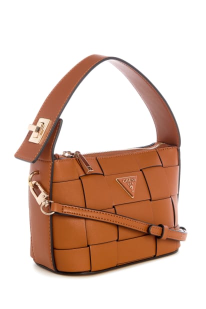 GUESS® Maylee Woven Mini Hobo Bag