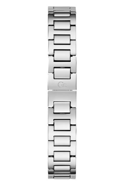 MARCIANO by GUESS® Silver-Tone and Blue Analog Watch