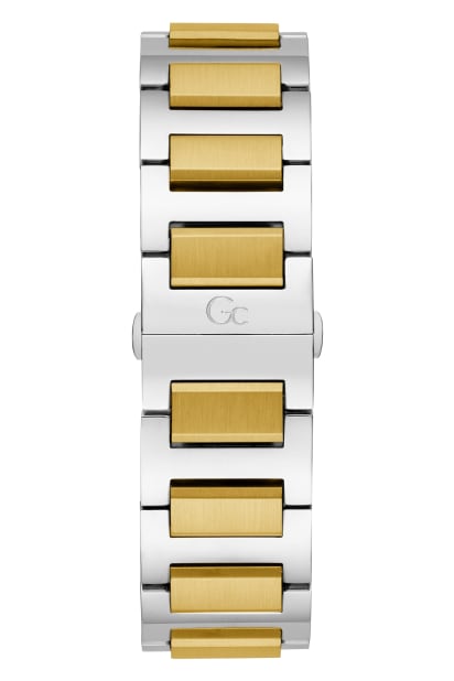GUESS® Gc Two-Tone and Green Chronograph Watch