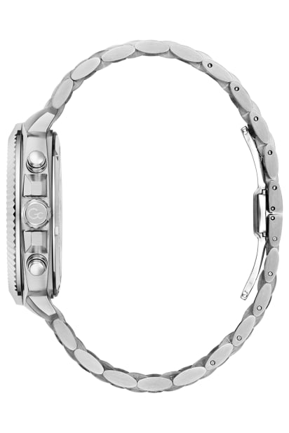 GUESS® Gc Silver-Tone Chronograph Watch