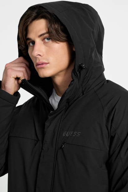 GUESS® Logo padded coat