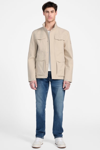 GUESS® Dunwich Woven Hooded Utility Jacket