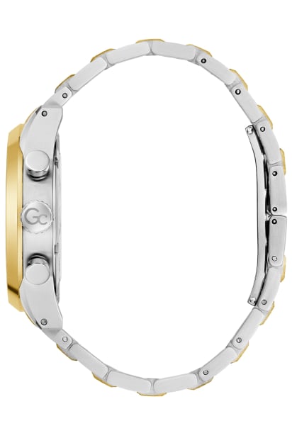 GUESS® Gc Two-Tone and Green Multifunction Watch
