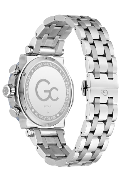 GUESS® GC Stainless Steel multi-function watch