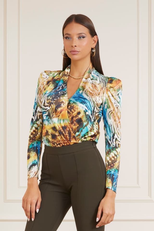 Bodi estampado integral Marciano